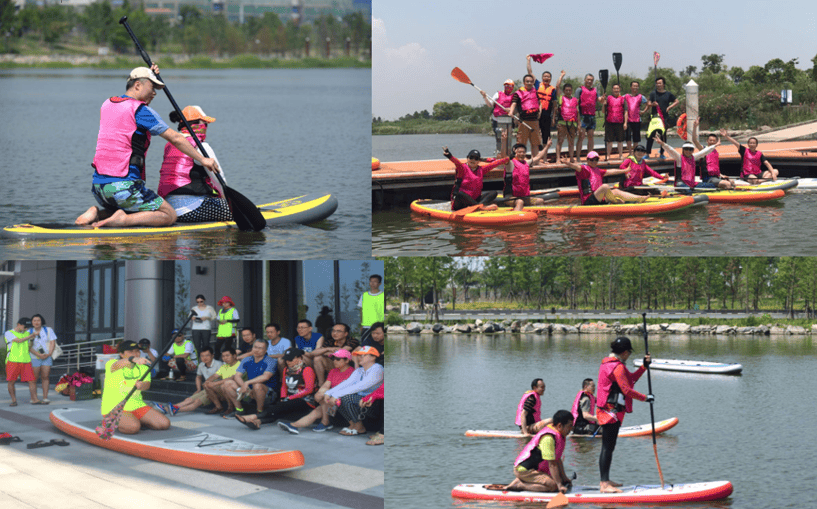 激情暢享水上帆板新體驗(yàn)—記加力管理團(tuán)隊(duì)初夏活動(dòng)                 